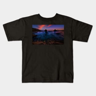 Sunset at the Beach Kids T-Shirt